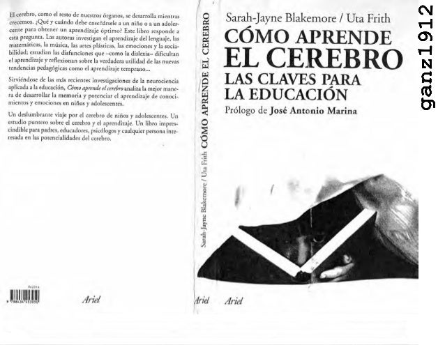 como aprende el cerebro blakemore